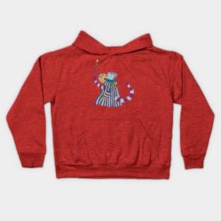 Cat Artist v3 Kids Hoodie